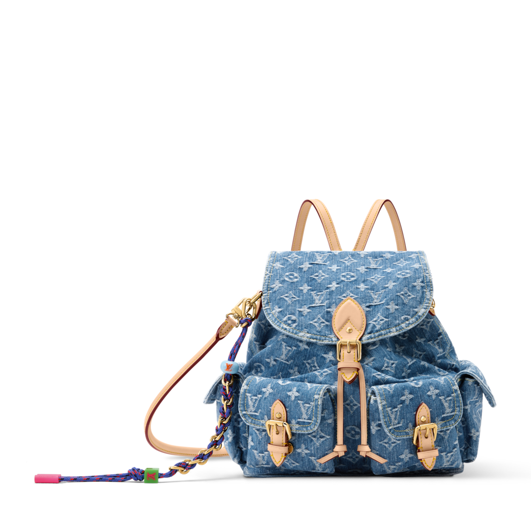 Montsouris Cargo Backpack Monogram Denim - Handbags M27330 | LOUIS